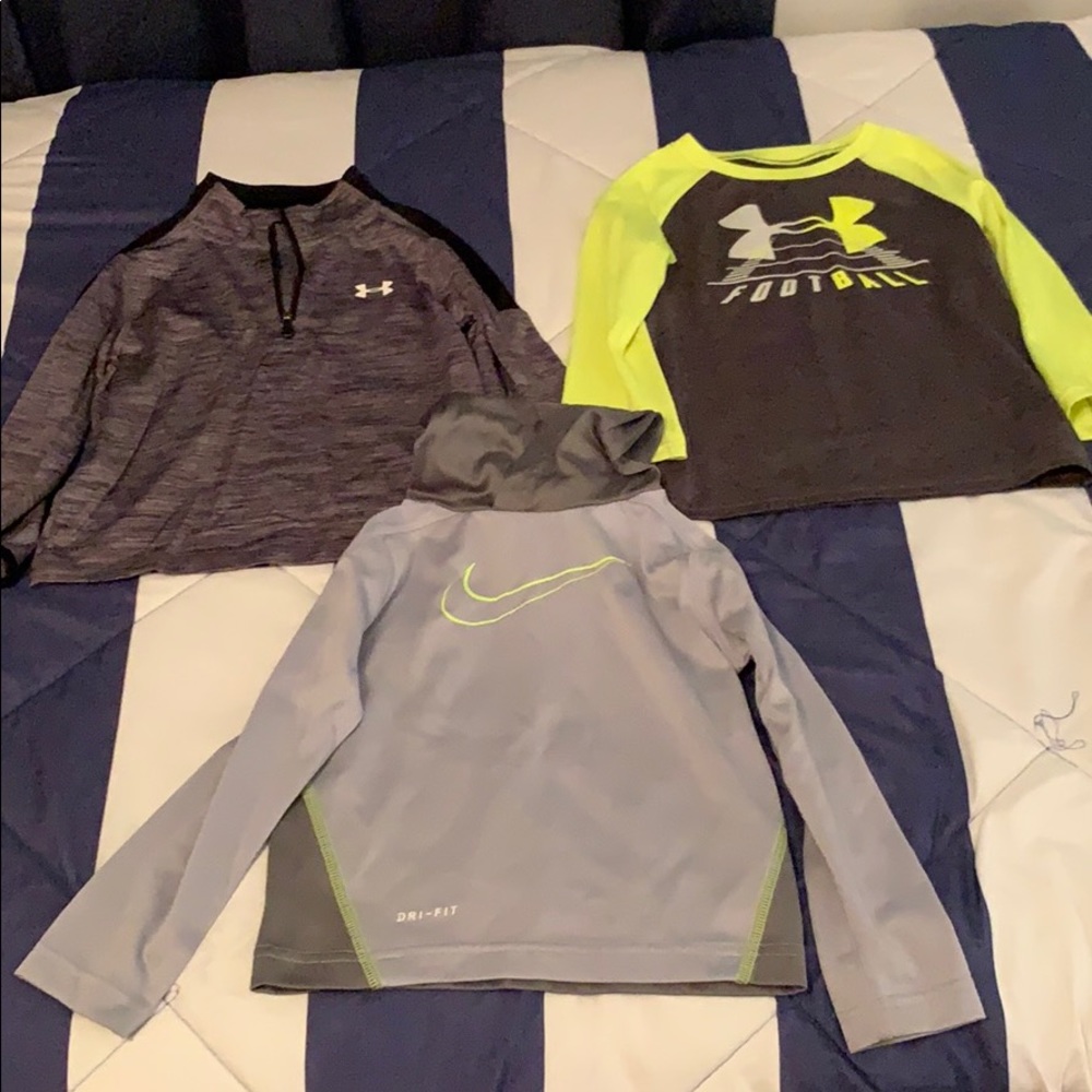 Under Armour & Nike long sleeve tops